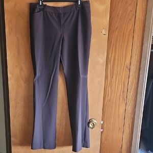 Worthington Dark Brown Women's Straight Leg Pants